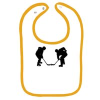 Infant Contrast Trim Terry Bib Thumbnail