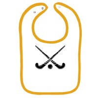 Infant Contrast Trim Terry Bib Thumbnail