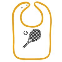 Infant Contrast Trim Terry Bib Thumbnail