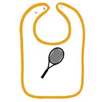 Infant Contrast Trim Terry Bib Thumbnail