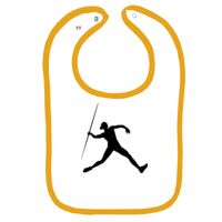 Infant Contrast Trim Terry Bib Thumbnail