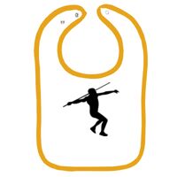 Infant Contrast Trim Terry Bib Thumbnail