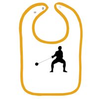 Infant Contrast Trim Terry Bib Thumbnail