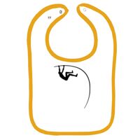 Infant Contrast Trim Terry Bib Thumbnail