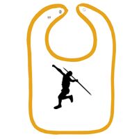 Infant Contrast Trim Terry Bib Thumbnail