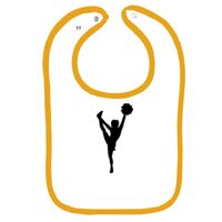 Infant Contrast Trim Terry Bib Thumbnail