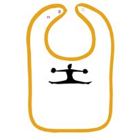 Infant Contrast Trim Terry Bib Thumbnail