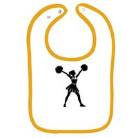 Infant Contrast Trim Terry Bib Thumbnail