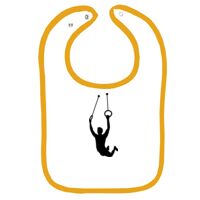 Infant Contrast Trim Terry Bib Thumbnail