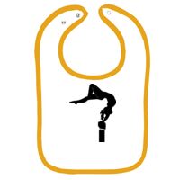 Infant Contrast Trim Terry Bib Thumbnail