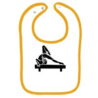 Infant Contrast Trim Terry Bib Thumbnail