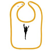 Infant Contrast Trim Terry Bib Thumbnail