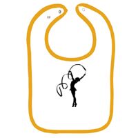 Infant Contrast Trim Terry Bib Thumbnail