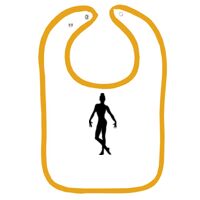 Infant Contrast Trim Terry Bib Thumbnail