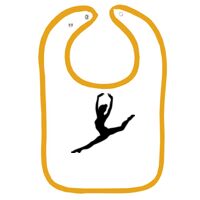 Infant Contrast Trim Terry Bib Thumbnail