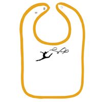 Infant Contrast Trim Terry Bib Thumbnail