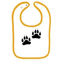 Infant Contrast Trim Terry Bib Thumbnail