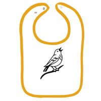 Infant Contrast Trim Terry Bib Thumbnail