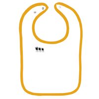 Infant Contrast Trim Terry Bib Thumbnail