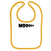 Infant Contrast Trim Terry Bib Thumbnail