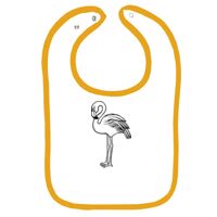 Infant Contrast Trim Terry Bib Thumbnail