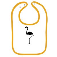 Infant Contrast Trim Terry Bib Thumbnail