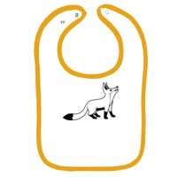 Infant Contrast Trim Terry Bib Thumbnail