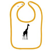 Infant Contrast Trim Terry Bib Thumbnail