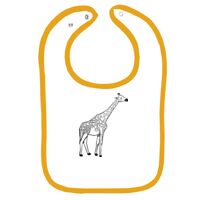 Infant Contrast Trim Terry Bib Thumbnail