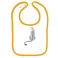 Infant Contrast Trim Terry Bib Thumbnail