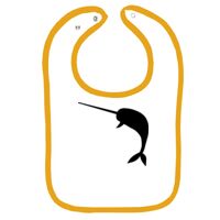 Infant Contrast Trim Terry Bib Thumbnail