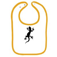 Infant Contrast Trim Terry Bib Thumbnail