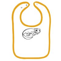 Infant Contrast Trim Terry Bib Thumbnail