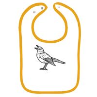 Infant Contrast Trim Terry Bib Thumbnail