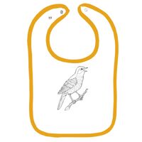 Infant Contrast Trim Terry Bib Thumbnail