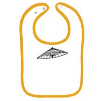 Infant Contrast Trim Terry Bib Thumbnail