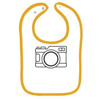 Infant Contrast Trim Terry Bib Thumbnail