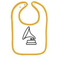 Infant Contrast Trim Terry Bib Thumbnail