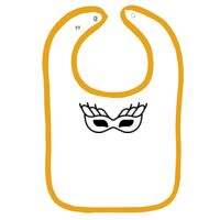 Infant Contrast Trim Terry Bib Thumbnail