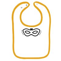 Infant Contrast Trim Terry Bib Thumbnail