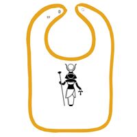 Infant Contrast Trim Terry Bib Thumbnail