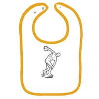 Infant Contrast Trim Terry Bib Thumbnail