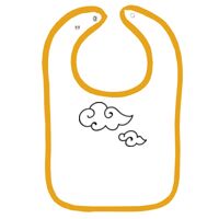 Infant Contrast Trim Terry Bib Thumbnail