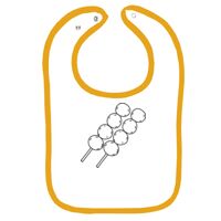 Infant Contrast Trim Terry Bib Thumbnail