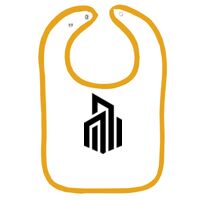 Infant Contrast Trim Terry Bib Thumbnail