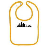 Infant Contrast Trim Terry Bib Thumbnail