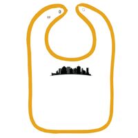 Infant Contrast Trim Terry Bib Thumbnail