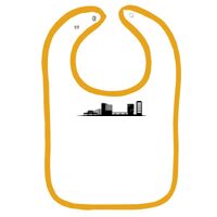 Infant Contrast Trim Terry Bib Thumbnail
