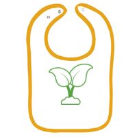 Infant Contrast Trim Terry Bib Thumbnail