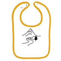 Infant Contrast Trim Terry Bib Thumbnail